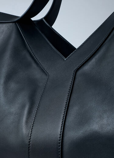 Large Y-Shaped Leather Tote Bag Saint Laurent Large Y-Shaped Leather Tote Bag Black sla0262048