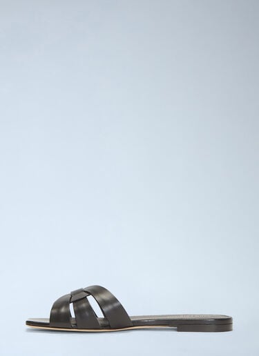 Saint Laurent Nu Pieds 05 レザーサンダル ブラック sla0236013