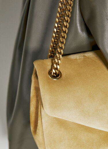 Saint Laurent 칼립소 퍼퍼 숄더백 베이지 sla0253129
