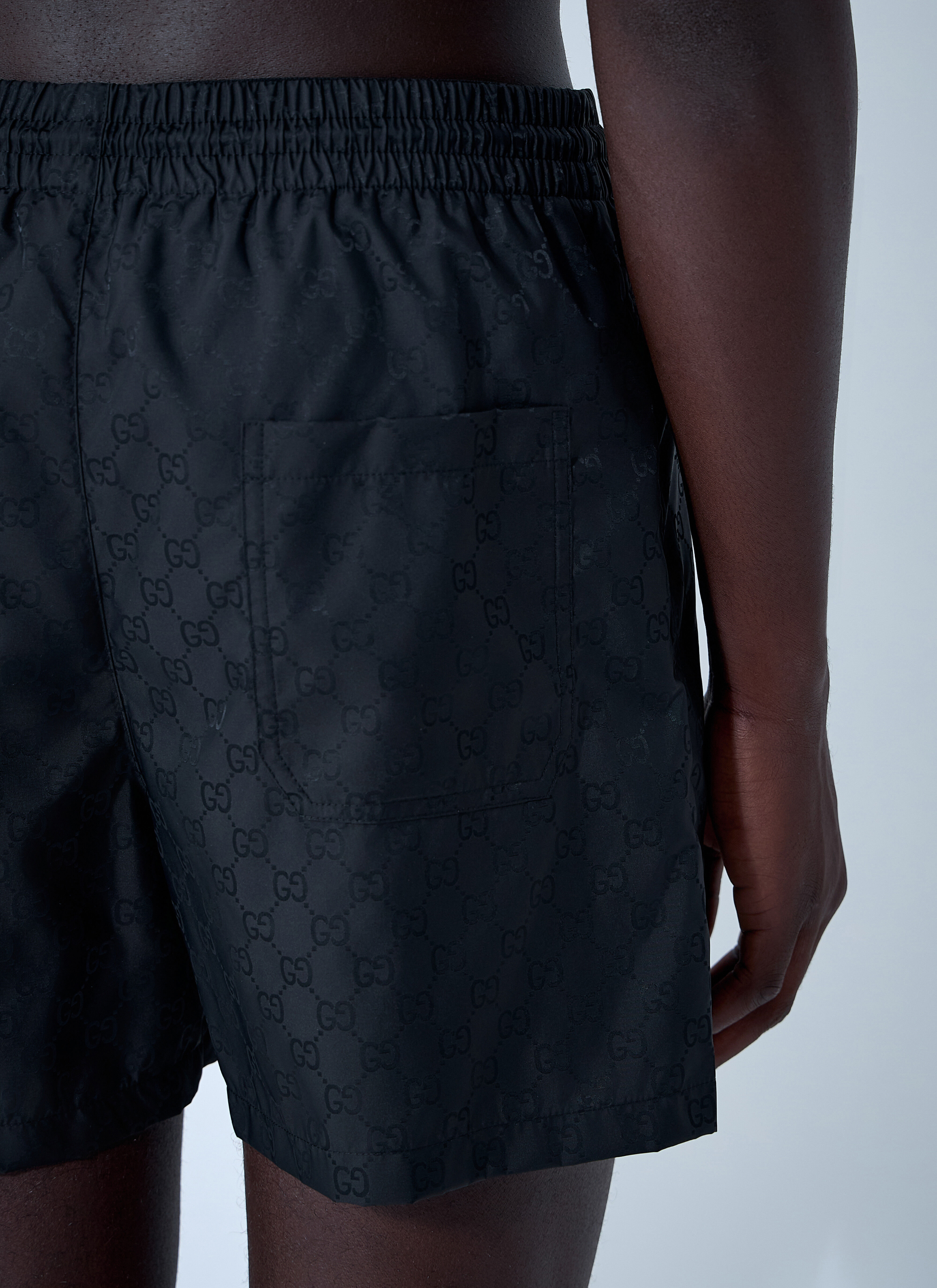 Gucci Men's' GG Swim Shorts in Black | LN-CC®