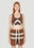 Burberry 이미 체크 브라 탑 Brown bur0249021