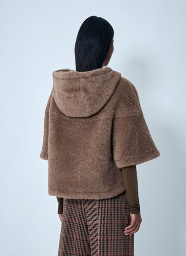 Wool-And-Cashmere-Blend Jacket Max Mara Wool-And-Cashmere-Blend Jacket Brown max0262029