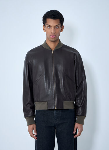 Setsen Jacket The Row Setsen Jacket Dark Brown row0163006