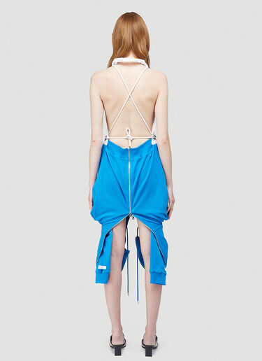 Lourdes Collapse Dress Blue lou0244005
