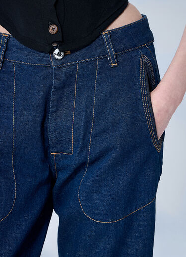Vivienne Westwood Denim Shorts Blue vvw0260002