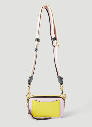 Marc Jacobs Colour Block Snapshot Shoulder Bag Pink mcj0248001