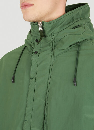 Stone Island Fish Tail Parka Coat Green sto0150015