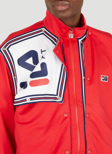 Y/Project x FILA Snap Panel Jacket Red ypf0348001