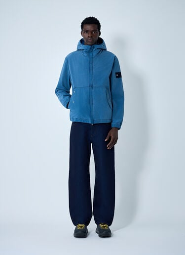 Denim Compass Patch Jacket Stone Island Denim Compass Patch Jacket Denim sto0162090