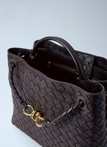 Bottega Veneta ミディアム  アンディアーモ  ハンドバッグ ブラウン bov0254060