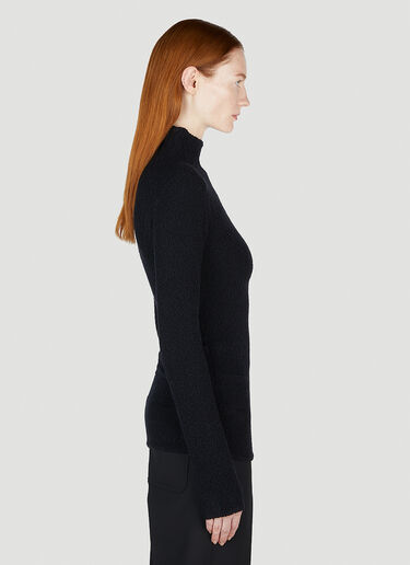 Helmut Lang High Neck Sweater Black hlm0251002