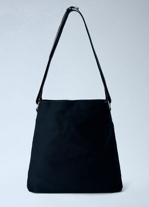 Dries Van Noten Canvas Shoulder Bag Black dvn0163035