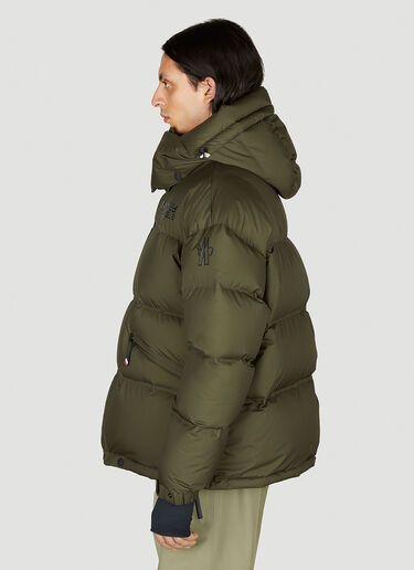 Moncler Grenoble Coraia フード付きパファージャケット グリーン mog0153008