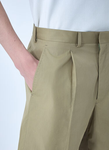 Prada Button Patch Pocket Trousers  Black pra0164018