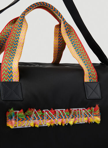 Lanvin Curb Duffle Bag Black lnv0147024