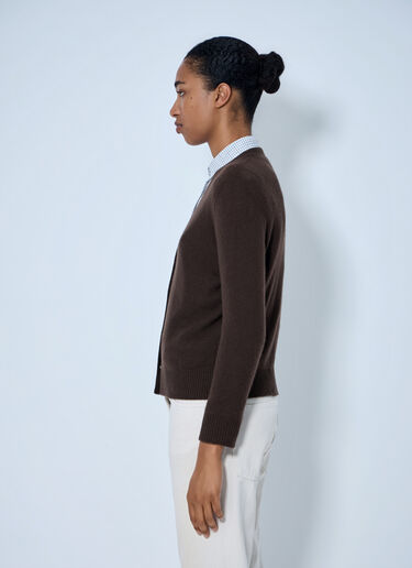 LN-CC® - The Row: Ovidia Cardigan - Brown The Row Ovidia Cardigan Brown row0265004