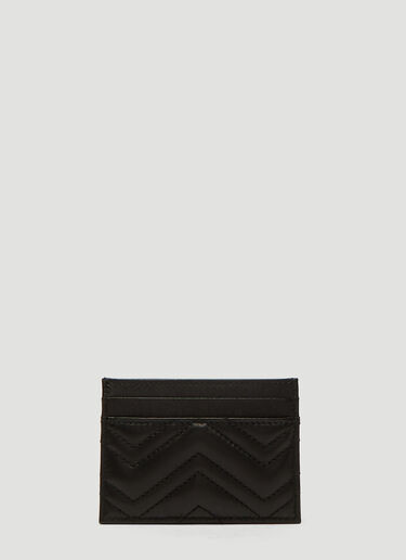 Gucci GG Marmont Card Case Black guc0227011