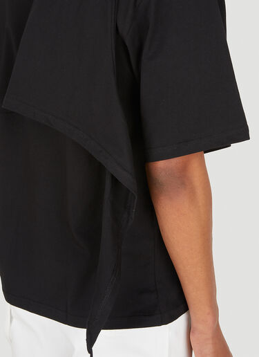 Ottolinger Otto Wrap T-Shirt Black ott0348006