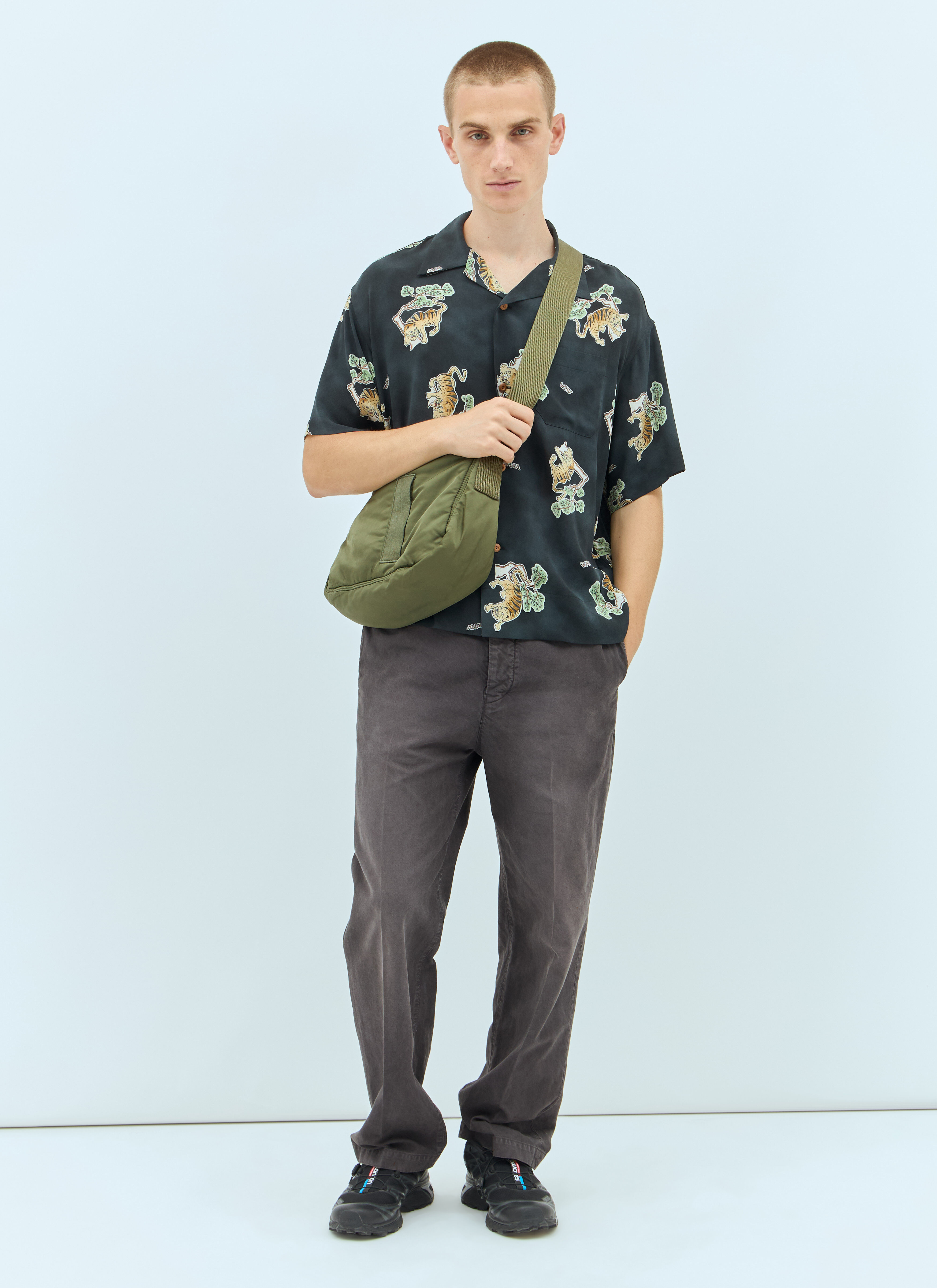 Visvim Charlie II Crossbody Bag en Green pour homme | LN-CC®