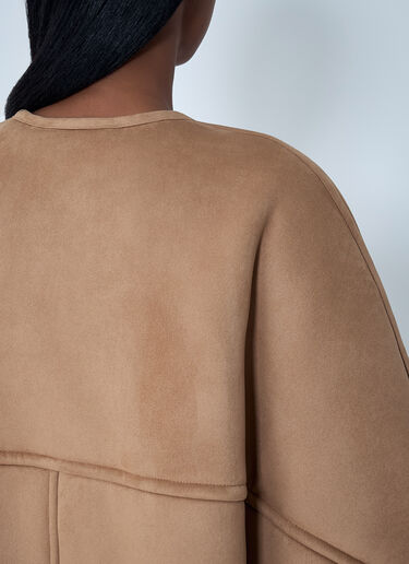 Max Mara Zaza Poncho Jacket Camel max0262030