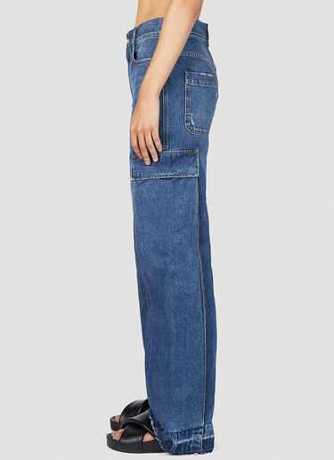 Cargo Pocket Jeans Stella McCartney Cargo Pocket Jeans Blue stm0253006