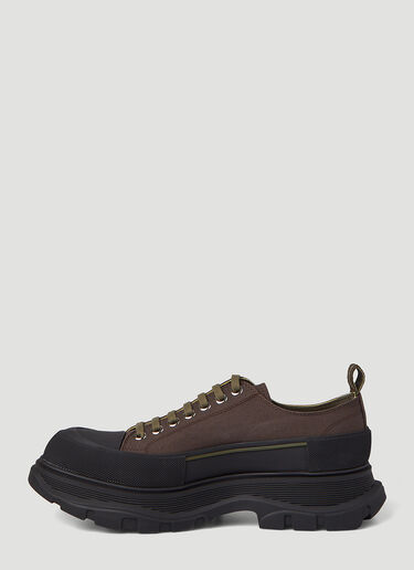 Alexander McQueen Tread 系带鞋 棕 amq0146031