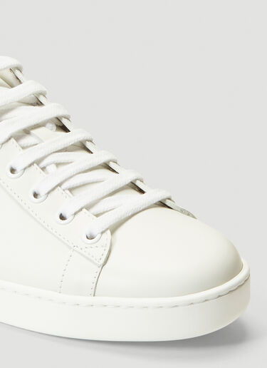 Gucci Ace Leather Sneakers White guc0241153