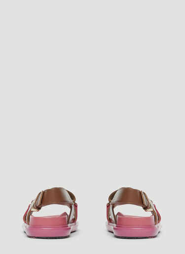 Marni Fussbett Sandals Pink mni0243032