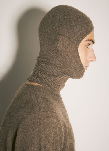 Moncler x Rick Owens 울 & 캐시미어 발라클라바 브라운 mcs0358018