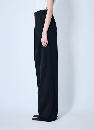 Saint Laurent Tailored Wool Pants Black sla0260075