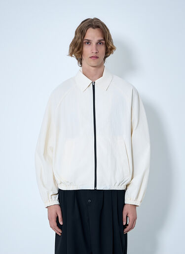 Zip-Front Jacket Jacquemus Zip-Front Jacket White jac0164015