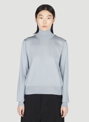 Balenciaga High Neck Sweater Grey bal0251015
