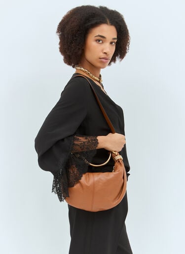 Chloé Small Bracelet Hobo Bag Brown chl0258042