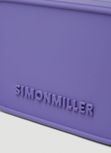 SIMON MILLER Pill Clutch Bag Purple smi0249010