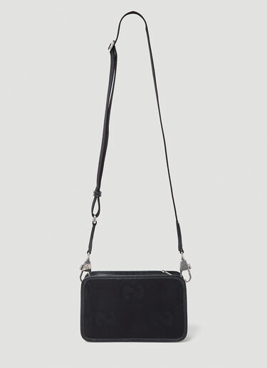 Gucci Jumbo GG 迷你斜挎包 黑色 guc0153135