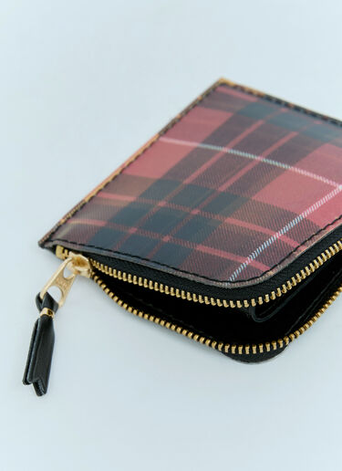 Comme des Garçons Wallet Lenticular Tartan Wallet Multicolour cdw0355001