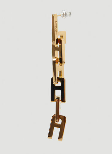 Ambush 925 A Chain Link Earrings Gold amb0248041