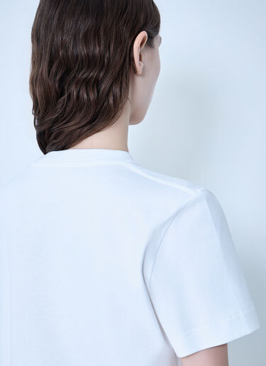 Jacquemus Gros Grain T-Shirt White jac0264023