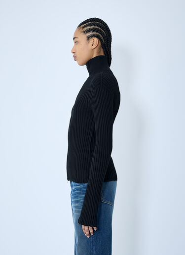 Acne Studios 집업 니트 가디건  블랙 acn0259004