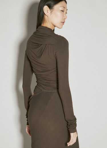 Entire Studios Encase Bodysuit Brown ent0253028