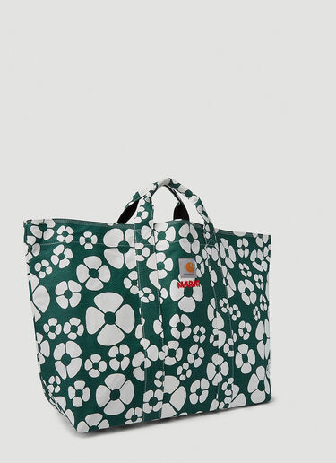 Marni x Carhartt Floral Print Tote Bag Green mca0250018