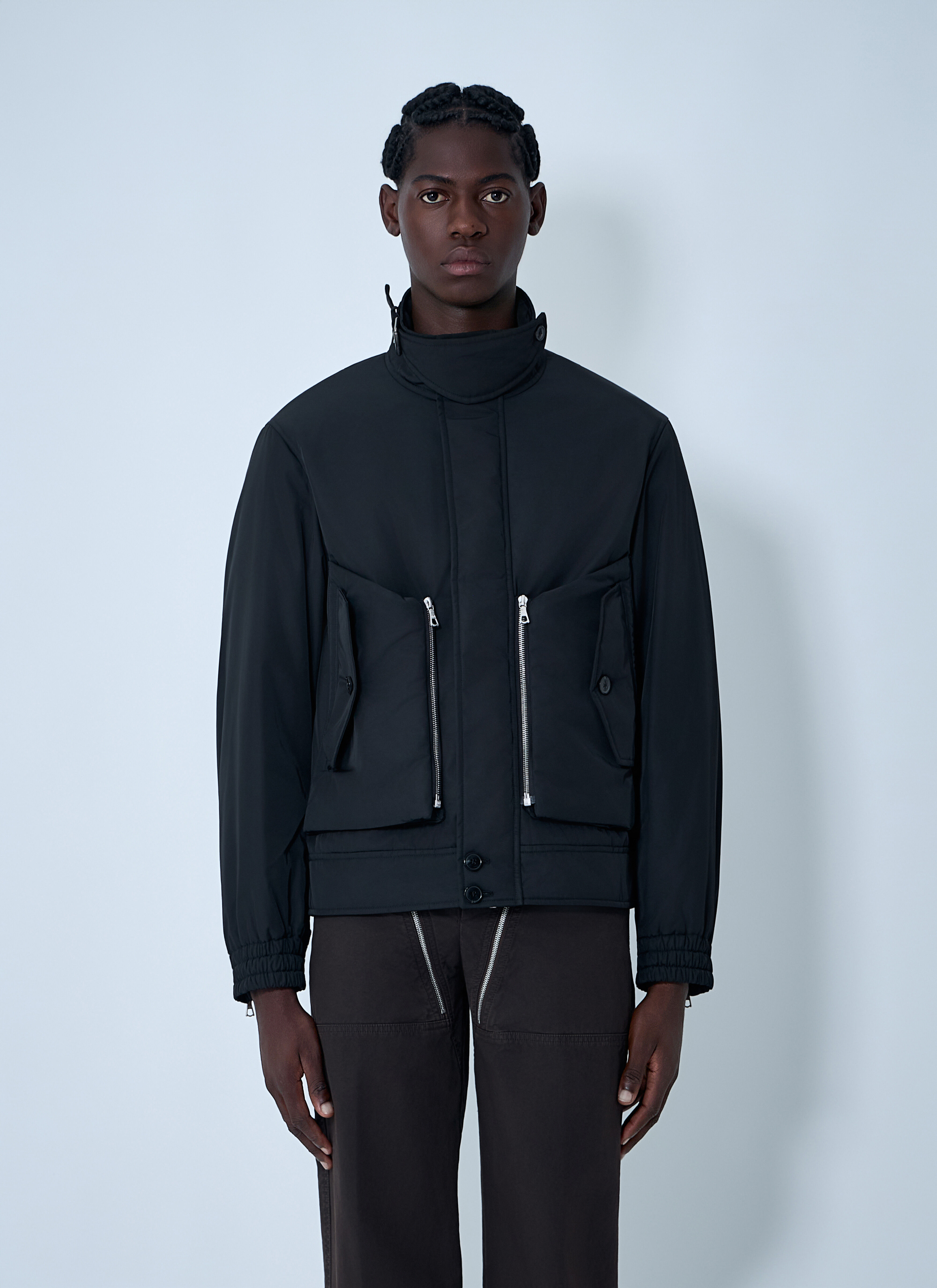 Dries Van Noten Men's' Venice Shell Jacket in Black | LN-CC®