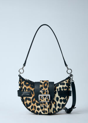 Vans Small Leopard Bucky Crossbody Bag Black van0360001