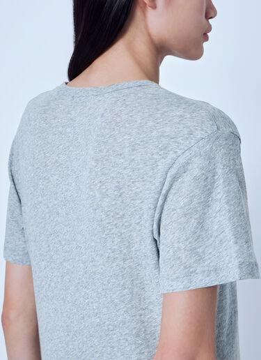 LN-CC® - Entire Studios: Cotton Jersey T-Shirt - Grey Entire Studios Cotton Jersey T-Shirt Grey ent0266017