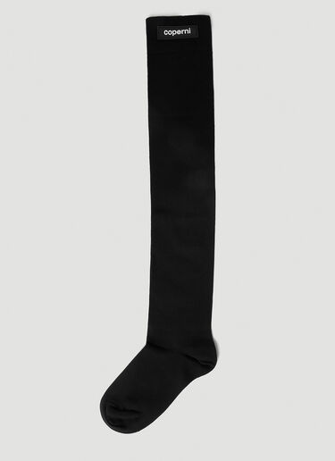 Over The Knee Socks Coperni Over The Knee Socks Black cpn0251009