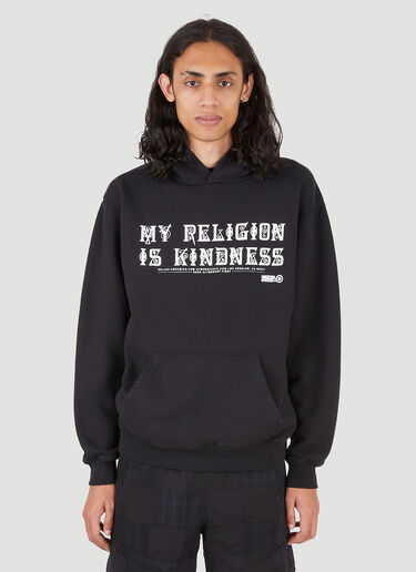 x LN-CC x Online Ceramics Dear Hearts Hooded Sweatshirt HYMNE x LN-CC x Online Ceramics Dear Hearts Hooded Sweatshirt Black hym0146003