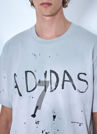 LN-CC® - adidas x SFTM: 007 Cotton T-Shirt - Grey adidas x SFTM 007 Cotton T-Shirt Grey asf0364008