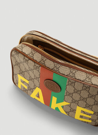 Gucci Fake Not Belt Bag Brown guc0142001
