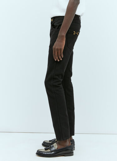 Gucci Horsebit Jeans Black guc0155017