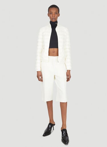 Lans Short Down Jacket Moncler Lans Short Down Jacket White mon0247020